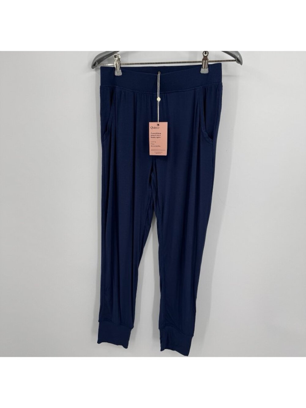 Quince Navy Blue Modal Jersey Lounge Joggers Pants sz XS Women’s NWT